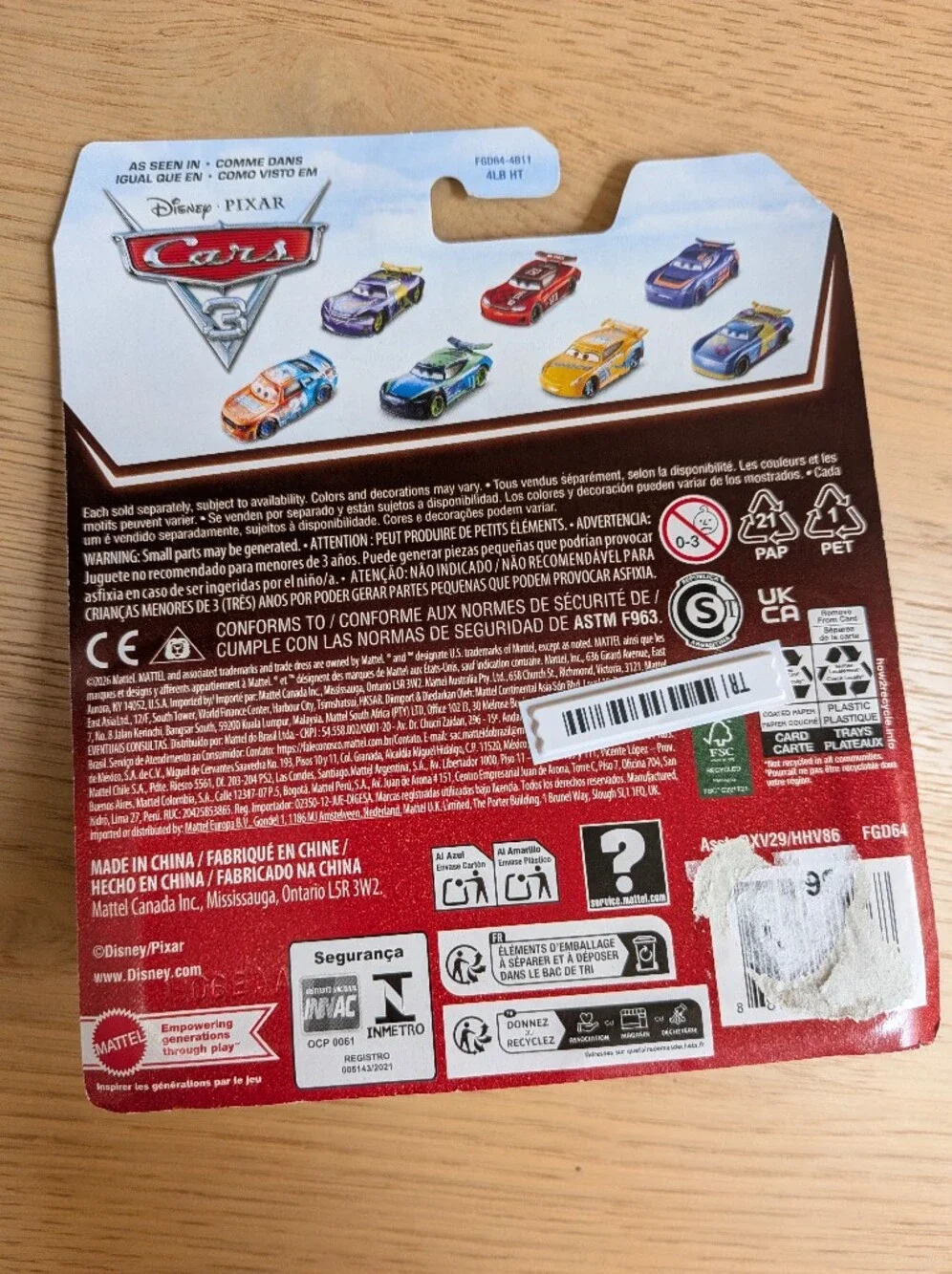 NEW Disney Pixar Cars Rusteze Lightning McQueen Diecast 20th Anniversary